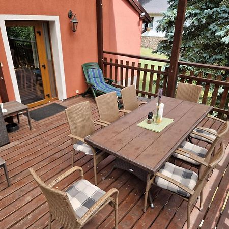 Holiday Home In Erzgebirge Mountains With Terrace Mezihori Exteriör bild